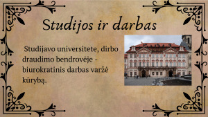 Franzas Kafka. Pristatymas. Paveikslėlis 6