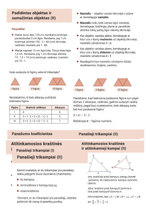 Plokščiosios figūros, TAISYKLĖS+uždaviniai