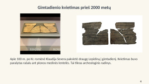 Žinių perdavimas istorijoje. Paveikslėlis 4